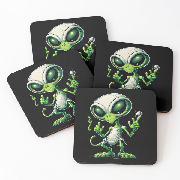 Item preview, Cool Relaxed Green Alien designed and sold by Piotrek0001.