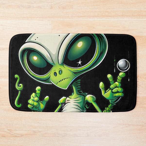 Item preview, Cool Relaxed Green Alien designed and sold by Piotrek0001.