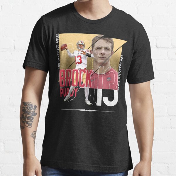 San Francisco 49ers Brock Purdy Homage Black NFL Blitz Player Tri-Blend  Shirt