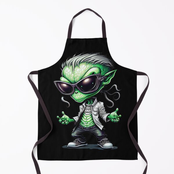 Item preview, Cool Relaxed Green Alien designed and sold by Piotrek0001.