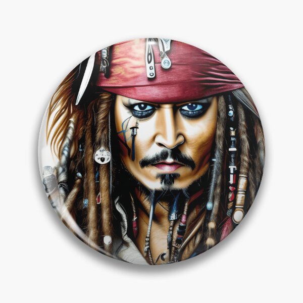 Item preview, Johnny Depp As Captain Jack Sparrow designed and sold by Shop AR10.