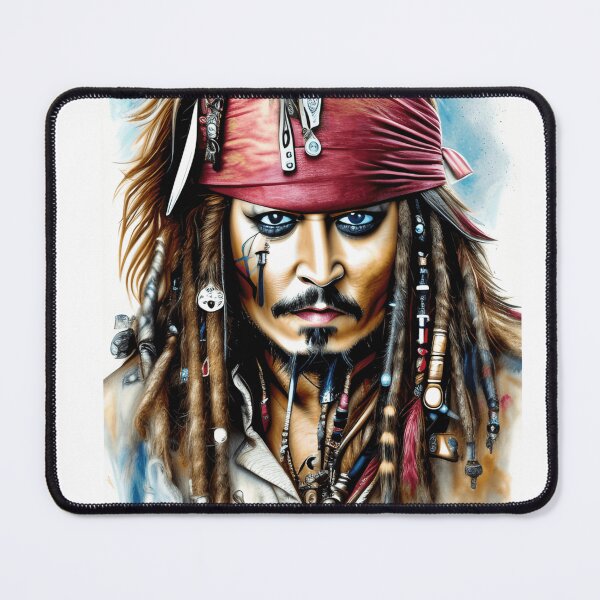 Item preview, Johnny Depp As Captain Jack Sparrow designed and sold by Shop AR10.