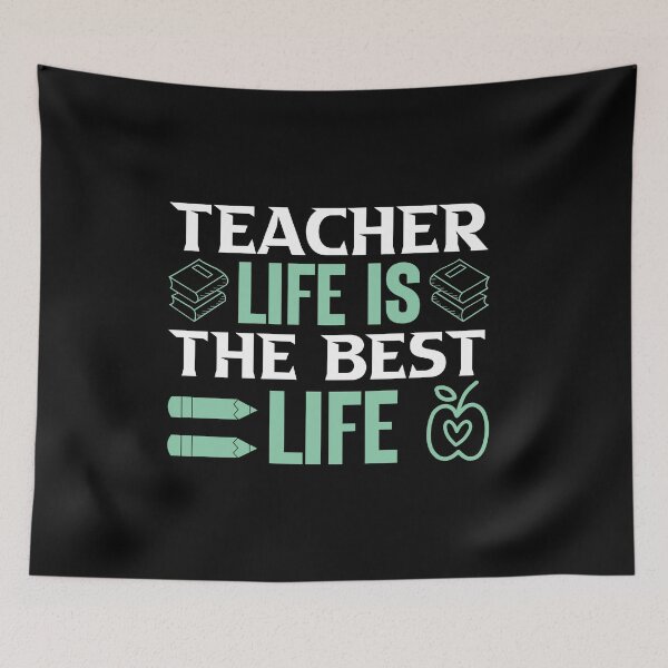 Item preview, TEACHER LIFE IS THE BEST LIFE designed and sold by SticerOcean.