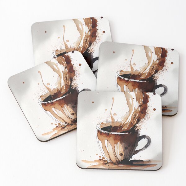 Item preview,  "Coffee Dreams" Abstract Painting designed and sold by Paintings By Simon .