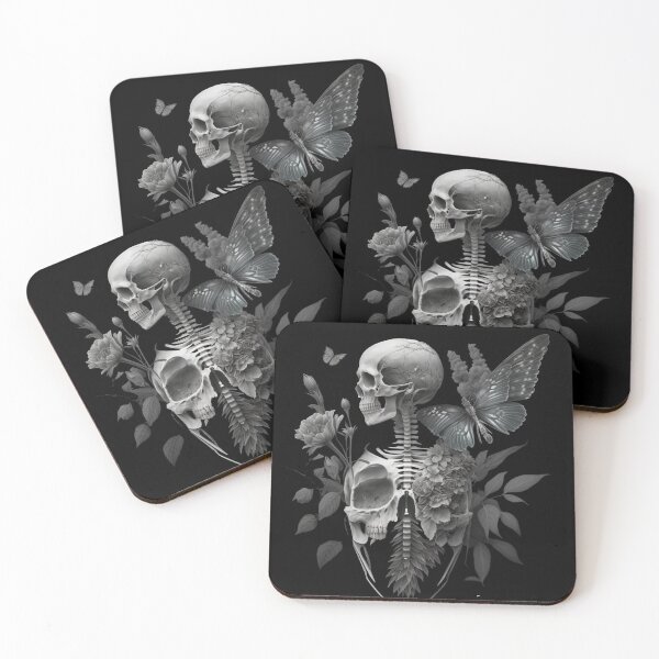 Item preview, Bones botany, butterfly skeleton  designed and sold by fattim3.