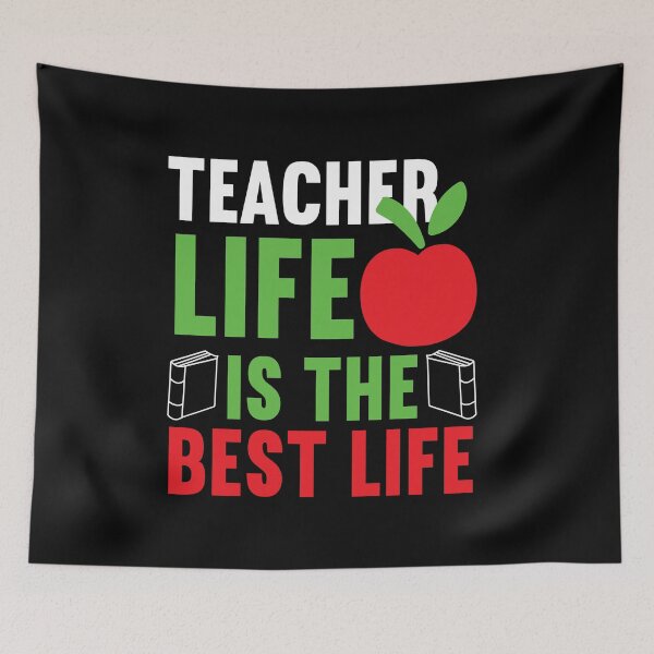 Item preview, TEACHER LIFE IS THE BEST LIFE designed and sold by SticerOcean.