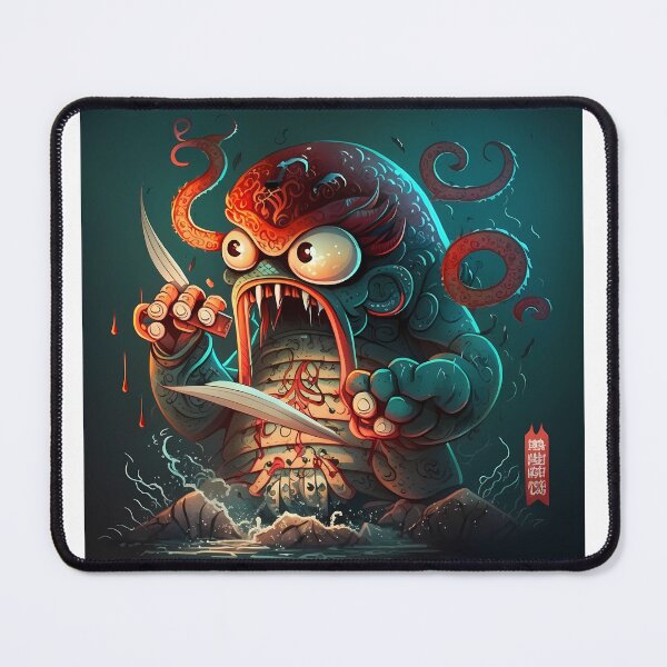 Item preview, Monstruo pulpo designed and sold by TheKiziox.
