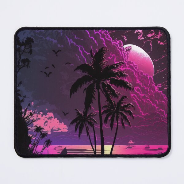 Item preview, The Pale Pink Sky Surrounds The Deathly Silence On The Island designed and sold by Crystal Heaven.