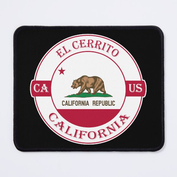 Item preview, El Cerrito California Flag USA Seal Stamp Badge Travel Souvenir designed and sold by TeeHome.