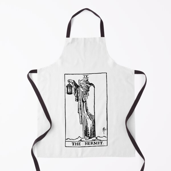 Item preview, The Hermit Tarot in black designed and sold by winterwinter.