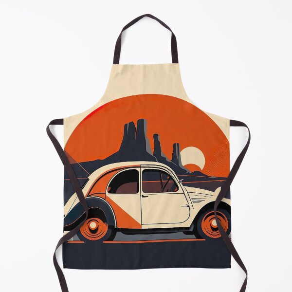 Item preview, Cream 2CV in the desert designed and sold by mhart64.