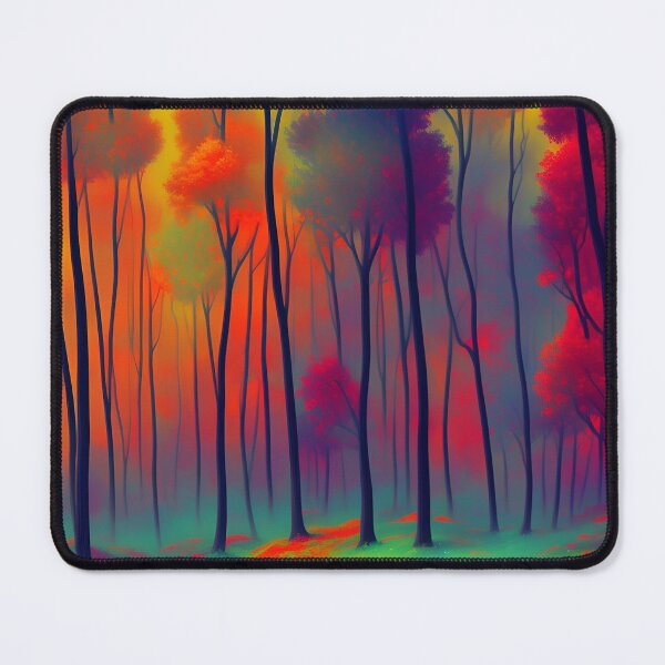 Item preview, Evening colorful forest designed and sold by brandway.