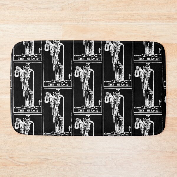 Item preview, The Hermit Tarot in white designed and sold by winterwinter.
