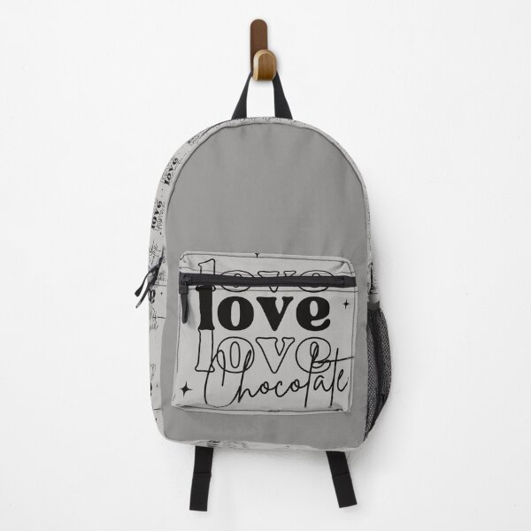 Item preview, Love, Love, Love Chocolate | Sweet and Playful Text-Based Design (Black) designed and sold by Strad Digital ART.
