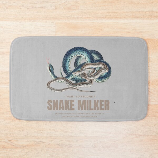 Item preview, Snake milker, science careers, I  love reptiles designed and sold by Work life.