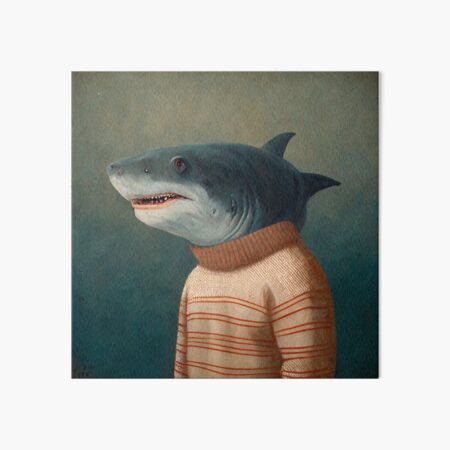 Item preview, Shark in a Sweater designed and sold by R4ndomArt.