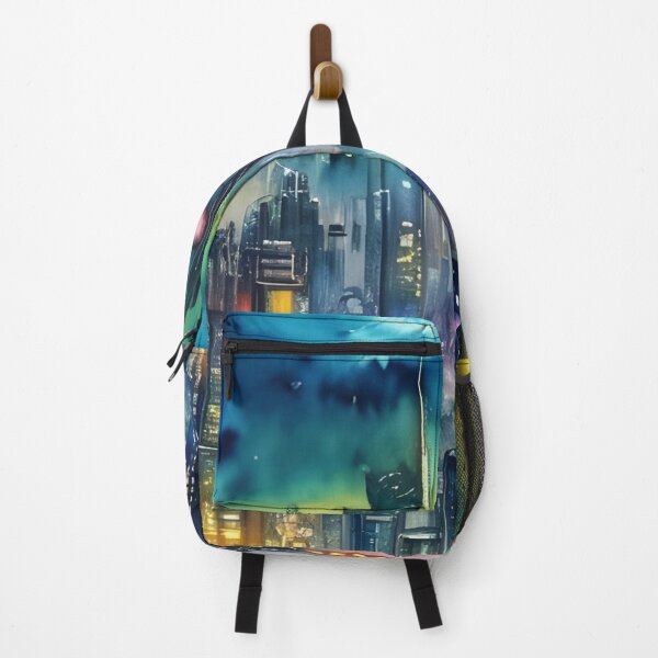Item preview, Watercolor Dreams: The Majestic Skyline of the City 2 designed and sold by Agunikyle.