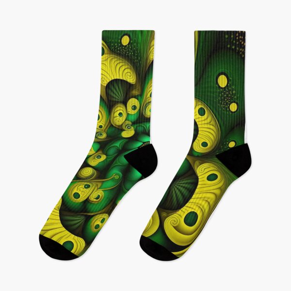 Item preview, Green Flower, Abstract Art  designed and sold by WindCreation.