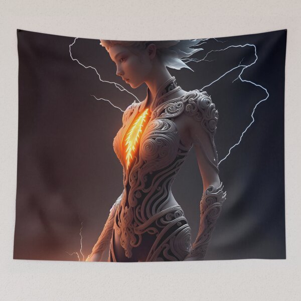 Item preview, Empress of Fire and Lightning designed and sold by EssonDigital.