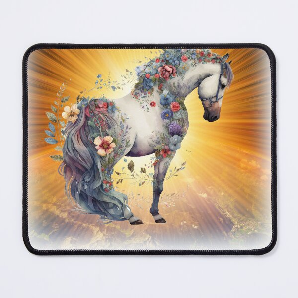 Item preview, Beautiful Flowered Horse designed and sold by ORTHODX.