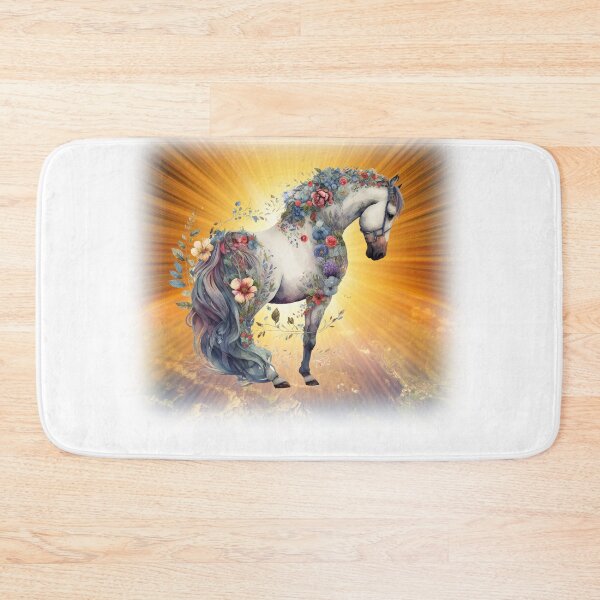 Item preview, Beautiful Flowered Horse designed and sold by ORTHODX.