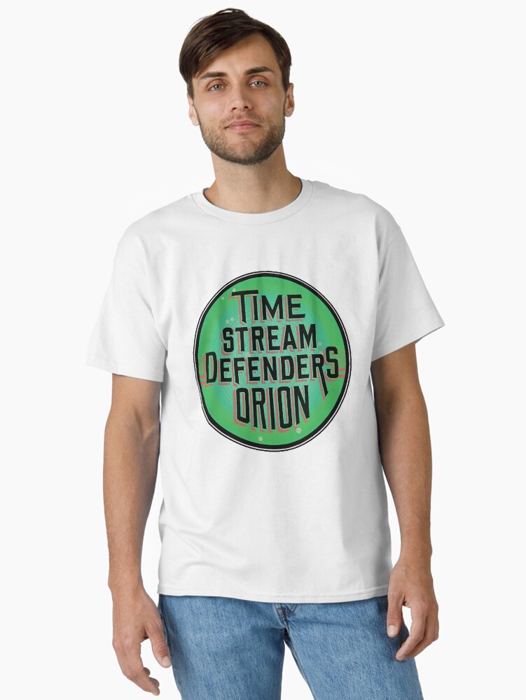 Thumbnail 1 of 7, Classic T-Shirt, Défenseurs du flux temporel Orion designed and sold by BetterGiftStor.