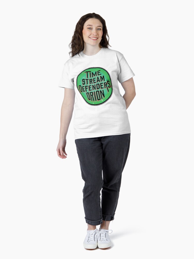 Thumbnail 4 of 7, Classic T-Shirt, Défenseurs du flux temporel Orion designed and sold by BetterGiftStor.