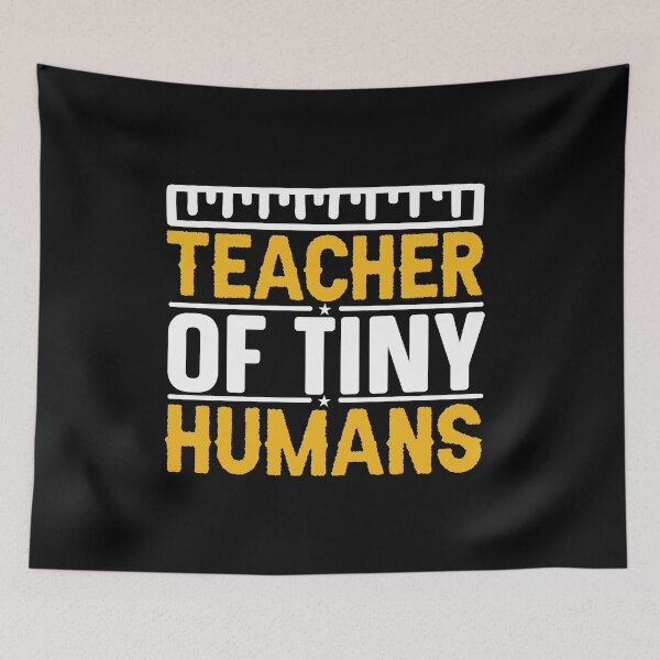 Item preview, TEACHER OF TINY HUMANS designed and sold by SticerOcean.