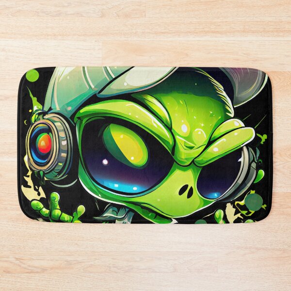 Item preview, Cool Relaxed Green Alien designed and sold by Piotrek0001.