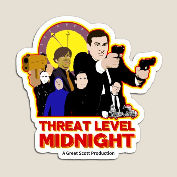 Item preview, Threat Level Midnight designed and sold by pickledbeets.