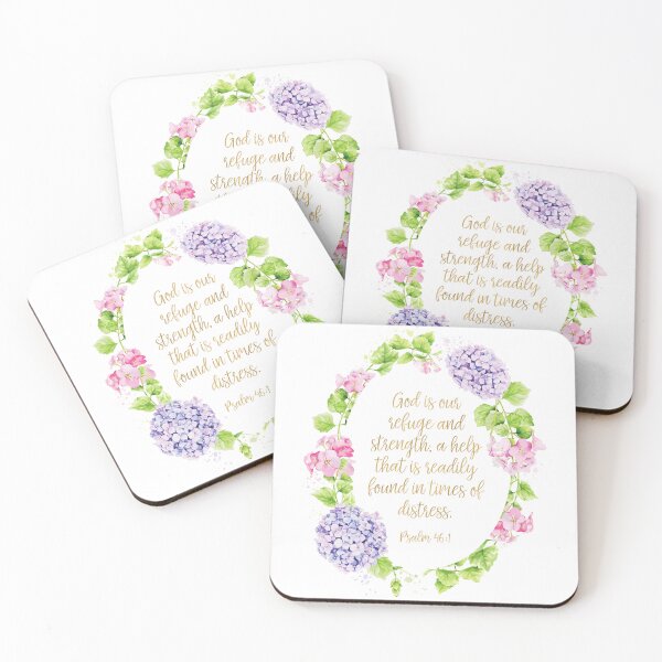 Item preview, Psalm 46:1 designed and sold by Paper Bee Gift Shop.