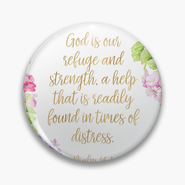Item preview, Psalm 46:1 designed and sold by Paper Bee Gift Shop.