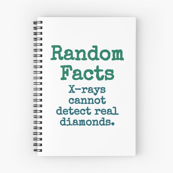 Item preview, X-Rays Cannot Detect Real Diamonds - Trivia Fact designed and sold by CrankyOldDude.
