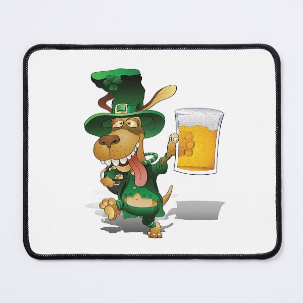 Item preview, Dog St. Patrick's Day Shamrock Dog Paw T-Shirt designed and sold by zaide19.