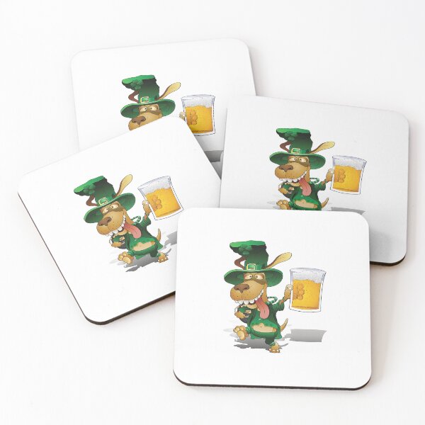 Item preview, Dog St. Patrick's Day Shamrock Dog Paw T-Shirt designed and sold by zaide19.