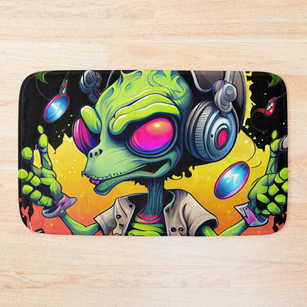 Item preview, Cool Relaxed Green Alien designed and sold by Piotrek0001.