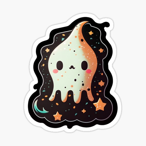 Spook Floof Sticker — Maude Studios