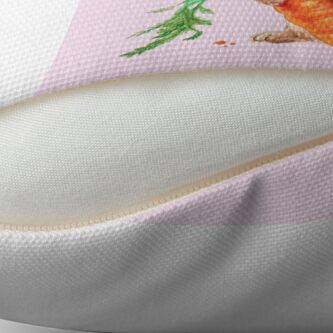 Alternate view of Bunny by Maria Tiqwah Floor Pillow