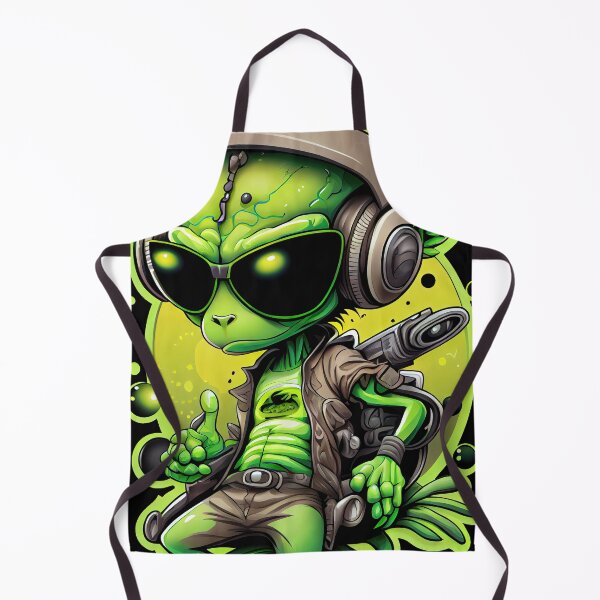 Item preview, Cool Relaxed Green Alien designed and sold by Piotrek0001.