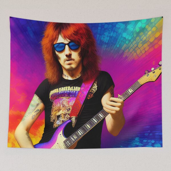 Item preview, Rock and Roll Guitar Player designed and sold by oldrockerdudes.