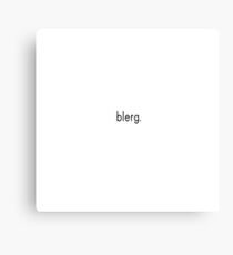 blerg. Metal Print