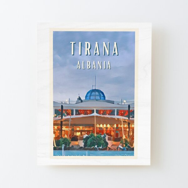 Partizani Tirana Footbal fans ultras hooligans Albania Mounted Print for  Sale by Thestarrysky