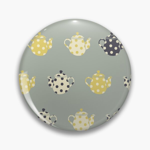 Item preview, Garden party teapots blue designed and sold by cezidesign.