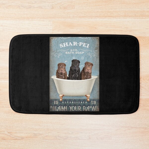 Item preview, Shar pei wash your paws   designed and sold by SameeraDammeyer.