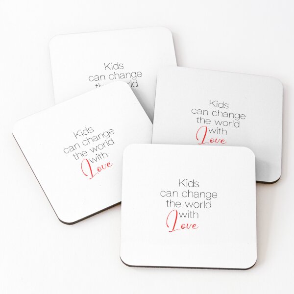 Item preview, Kids can change the world with love designed and sold by VimuDS.