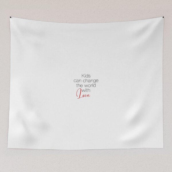 Item preview, Kids can change the world with love designed and sold by VimuDS.