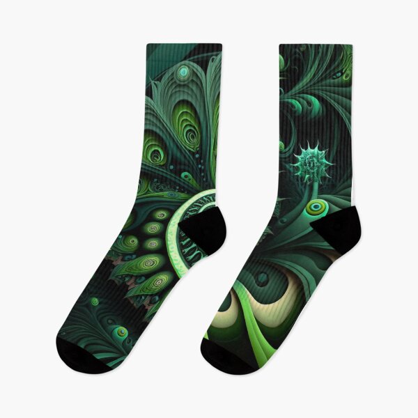 Artikelvorschau, Green Flower, Abstract Art entworfen und verkauft von WindCreation.