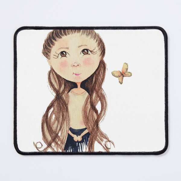 Item preview, Delicate watercolor girl designed and sold by Tatianaluzia.