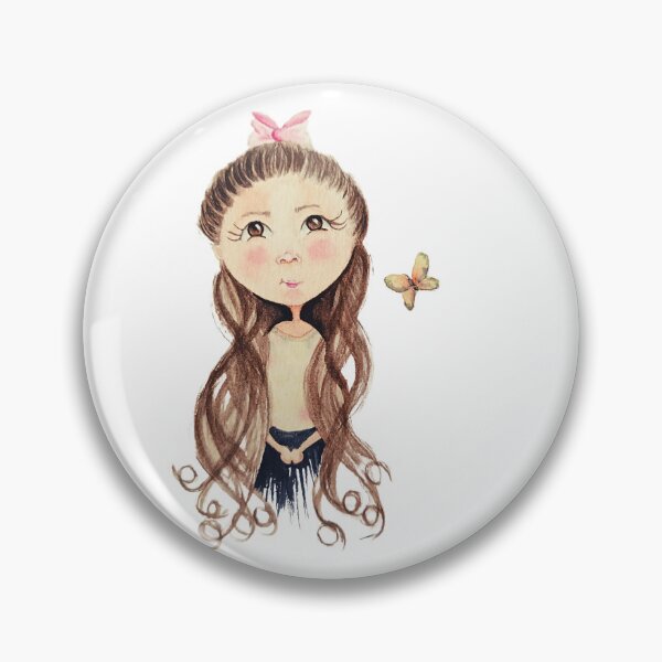 Item preview, Delicate watercolor girl designed and sold by Tatianaluzia.