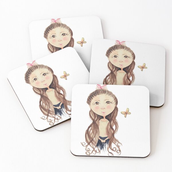 Item preview, Delicate watercolor girl designed and sold by Tatianaluzia.